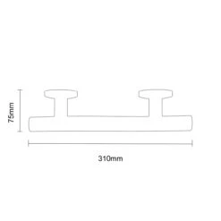 Grabex Polished Stainless Steel 12" Contemporary Curved Grab Rail -Bathroom Accessories Store grabex polished stainless steel 12 contemporary curved grab rail line top 02147.1652444044