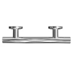 Grabex Polished Stainless Steel 12" Contemporary Curved Grab Rail -Bathroom Accessories Store grabex polished stainless steel 12 contemporary curved grab rail top 07948.1652444044