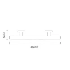 Grabex Polished Stainless Steel 18" Contemporary Curved Grab Rail -Bathroom Accessories Store grabex polished stainless steel 18 contemporary curved grab rail line top 08824.1652444045