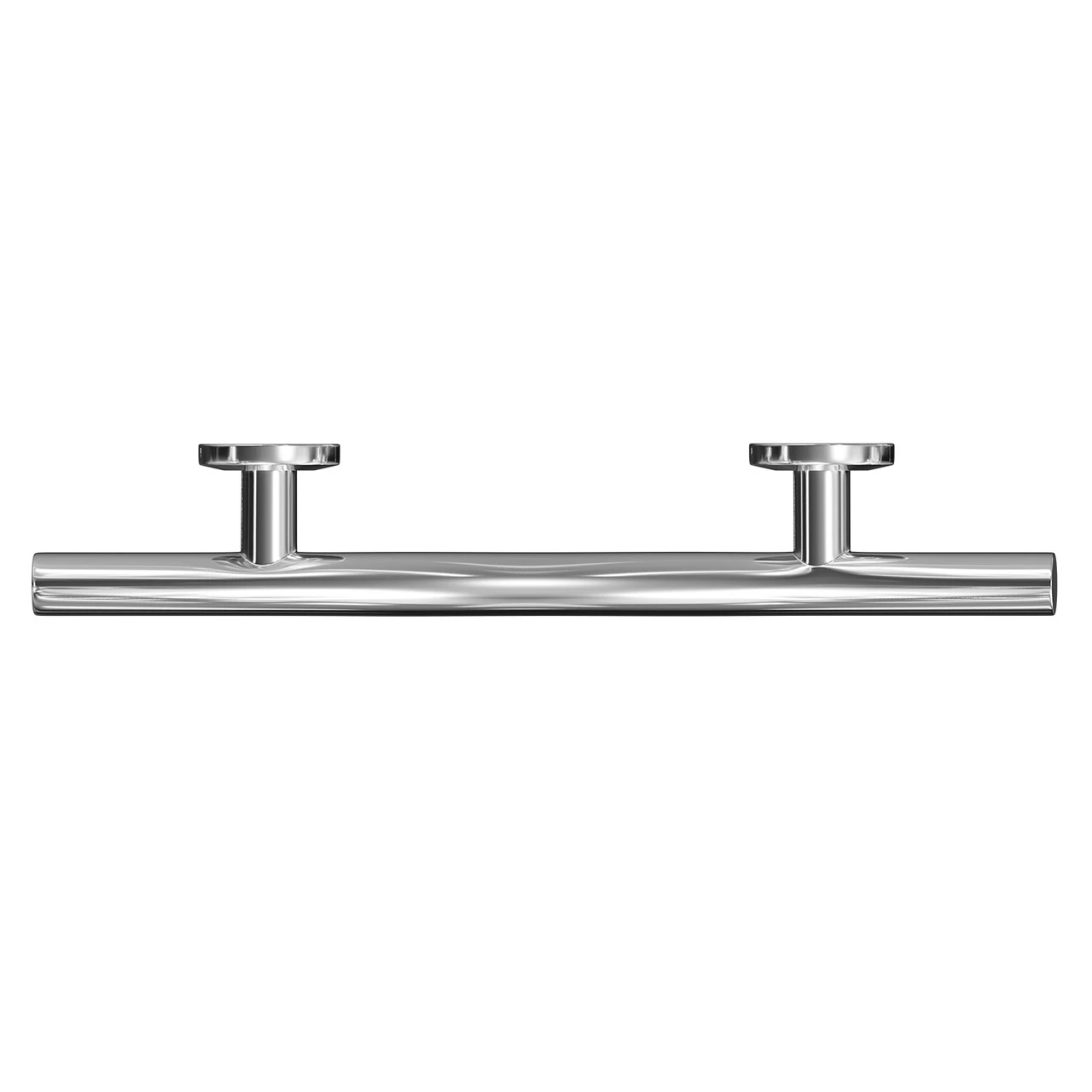 Grabex Polished Stainless Steel 18" Contemporary Curved Grab Rail - Image 5