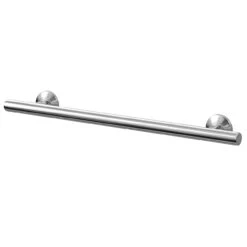 Grabex Polished Stainless Steel 24" Contemporary Straight Grab Rail