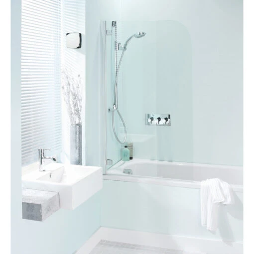 HiB Breeze Chrome Wall Mounted Extractor Fan With Timer And Humidity Sensor - 32900 - Image 2