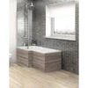 Hudson Reed Driftwood Square Shower Bath End Panel 680mm - OFF279