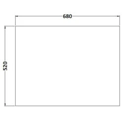 Hudson Reed Natural Oak 700mm Square Shower Bath End Panel - OFF379 -Bathroom Accessories Store hudson reed natural oak 700mm square shower bath end panel off379 four 37223.1652443606