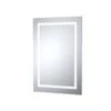 Hudson Reed Silver 700mm X 500mm Touch Sensor LED Mirror With Demister - LQ505