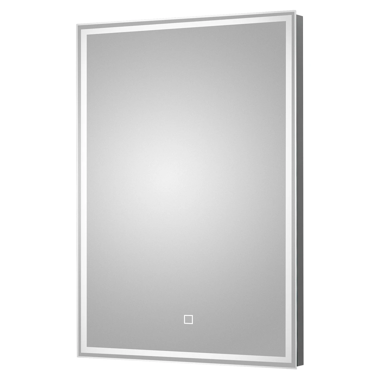 Hudson Reed Silver 700mm X 500mm Touch Sensor LED Mirror With Demister - LQ502