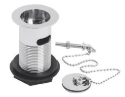 Hudson Reed Standard Chrome Basin Waste - E303