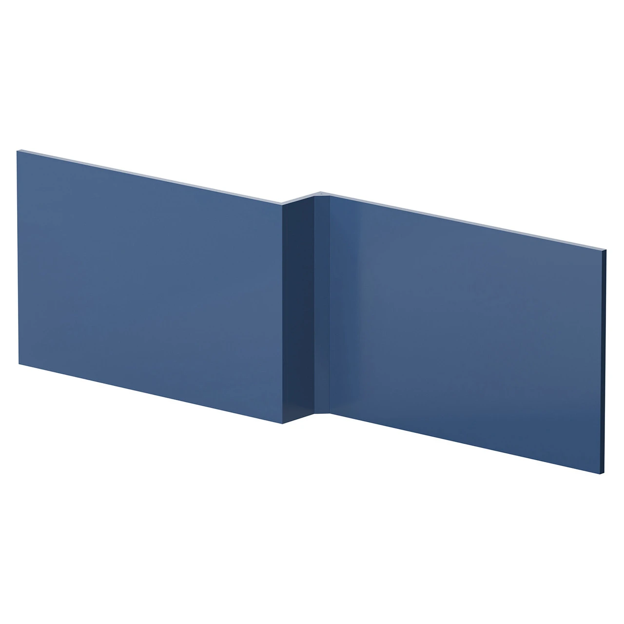 Hudson Reed Urban Satin Blue 1700mm Square Shower Bath Front Panel - MOF373