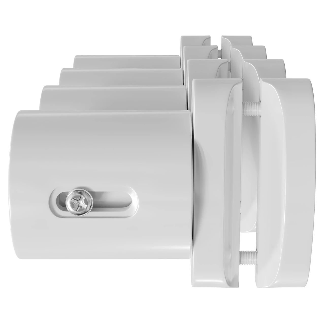Hudson Set Of 4 White Horizontal Radiator Brackets - Image 6
