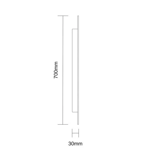 Laverna 1200mm X 700mm Illuminated Dimmable LED Mirror With Demister - Image 5