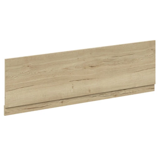 Autumn Oak MDF 1800mm Front Bath Panel With Plinth - Image 3