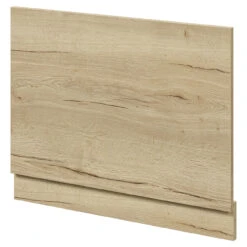 Autumn Oak MDF 700mm End Bath Panel With Plinth