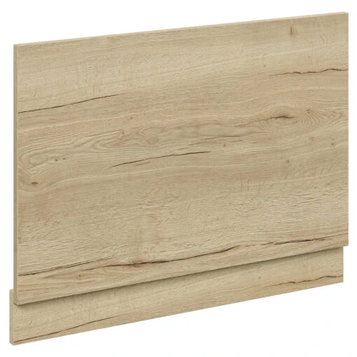 Autumn Oak MDF 750mm End Bath Panel With Plinth - Image 3