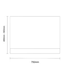 Autumn Oak MDF 750mm End Bath Panel With Plinth -Bathroom Accessories Store montego autumn oak mdf 750mm end bath panel with plinth line front 73487.1687878478