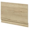 Autumn Oak MDF 800mm End Bath Panel With Plinth