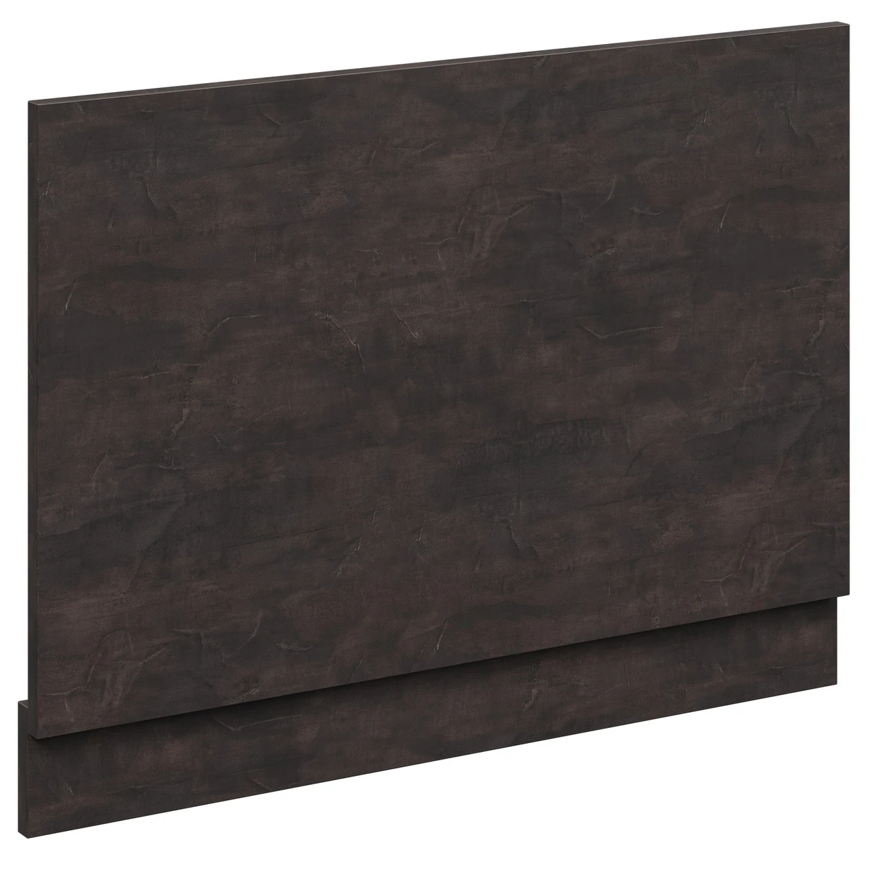 Metallic Slate MDF 750mm End Bath Panel With Plinth - Image 3