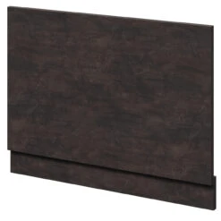 Metallic Slate MDF 750mm End Bath Panel With Plinth