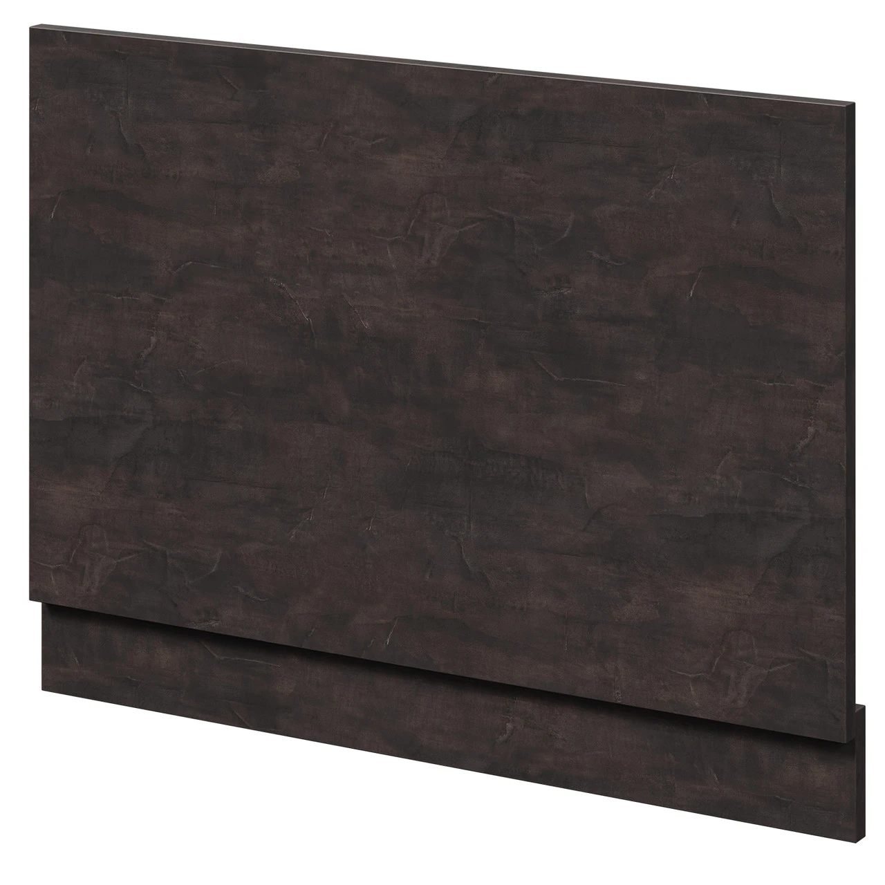 Metallic Slate MDF 750mm End Bath Panel With Plinth