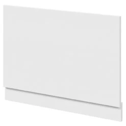 White Ash MDF 750mm End Bath Panel With Plinth