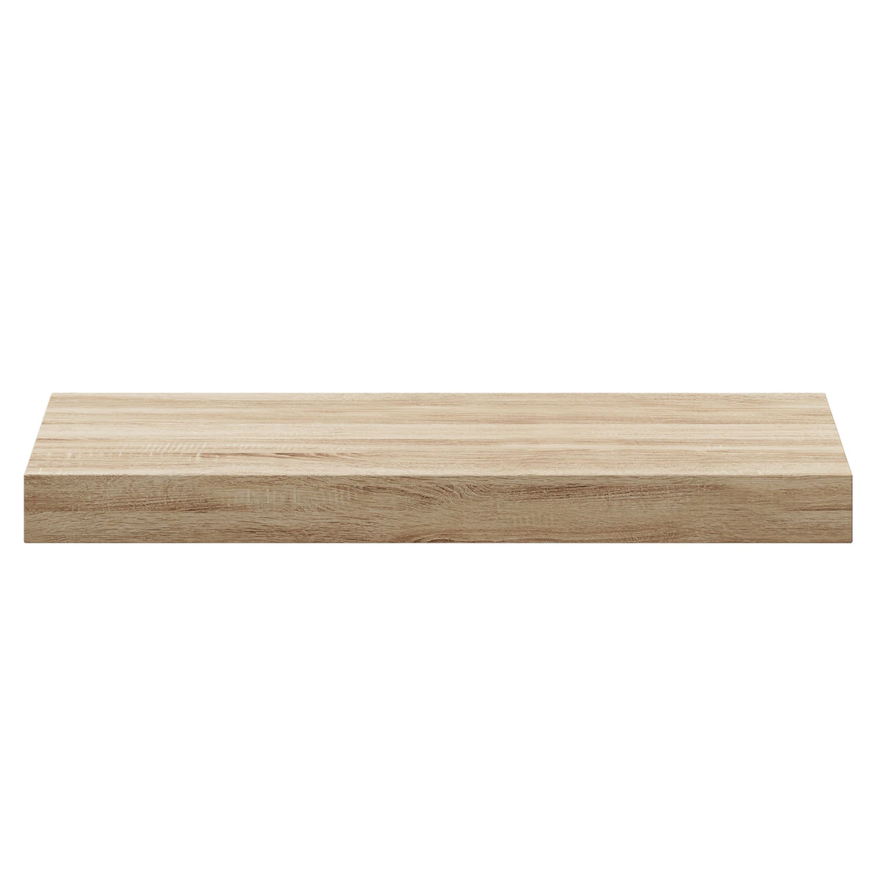 Napoli Bordalino Oak 30cm Floating Bathroom Shelf - Image 2