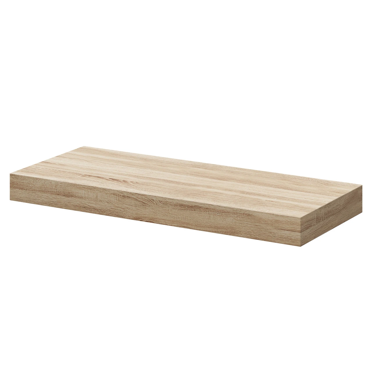 Napoli Bordalino Oak 30cm Floating Bathroom Shelf