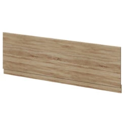 Bordalino Oak MDF 1700mm Front Bath Panel With Plinth