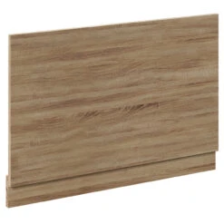 Bordalino Oak MDF 800mm End Bath Panel With Plinth -Bathroom Accessories Store napoli bordalino oak mdf 800mm end bath panel with plinth left 74139.1673967065