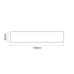 Napoli Gloss Grey 60cm Floating Bathroom Shelf -Bathroom Accessories Store napoli gloss grey 60cm floating bathroom shelf line side 13704.1652444411