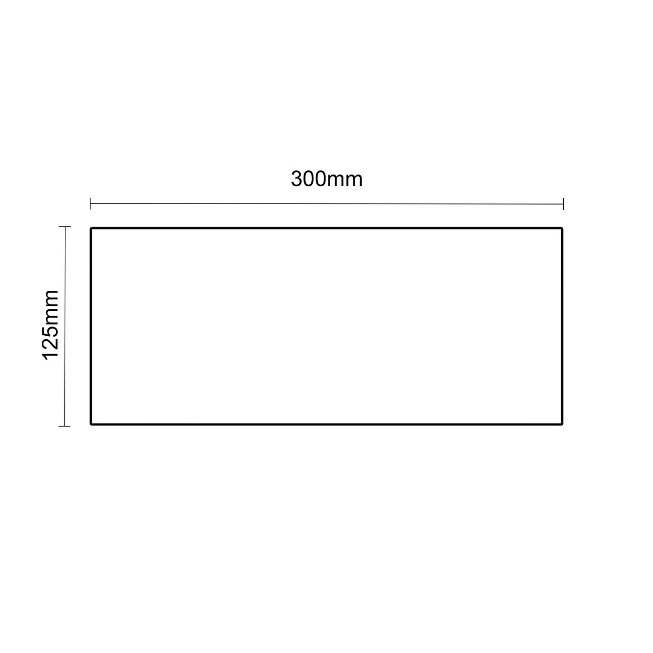 Napoli Gloss Grey Pearl 30cm Floating Bathroom Shelf - Image 3