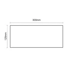 Napoli Gloss White 30cm Floating Bathroom Shelf -Bathroom Accessories Store napoli gloss white 30cm floating bathroom shelf line top 73620.1652444408