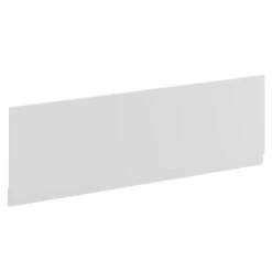 Gloss White MDF 1700mm Front Bath Panel With Plinth -Bathroom Accessories Store napoli gloss white mdf 1700mm front bath panel with plinth left 96350.1675857096