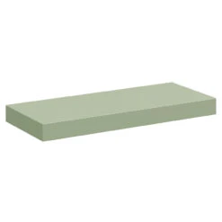 Napoli Olive Green 30cm Floating Bathroom Shelf -Bathroom Accessories Store napoli olive green 30cm floating bathroom shelf left 19317.1674668066