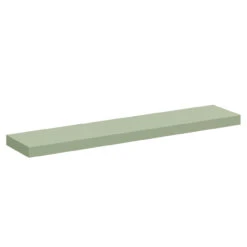 Napoli Olive Green 60cm Floating Bathroom Shelf -Bathroom Accessories Store napoli olive green 60cm floating bathroom shelf left 01933.1674668067