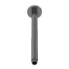Nuie Brushed Gunmetal Round Ceiling Arm 300mm - ARM716