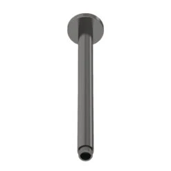 Nuie Brushed Gunmetal Round Ceiling Arm 300mm - ARM716