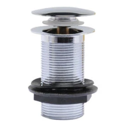 Nuie Easyclean Push Button Unslotted Basin Waste - E338
