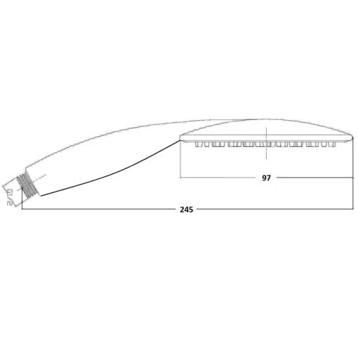 Nuie Easyclean Shower Handset - HO302 - Image 2
