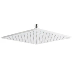 Nuie LED 200mm Square Fixed Shower Head - STY070