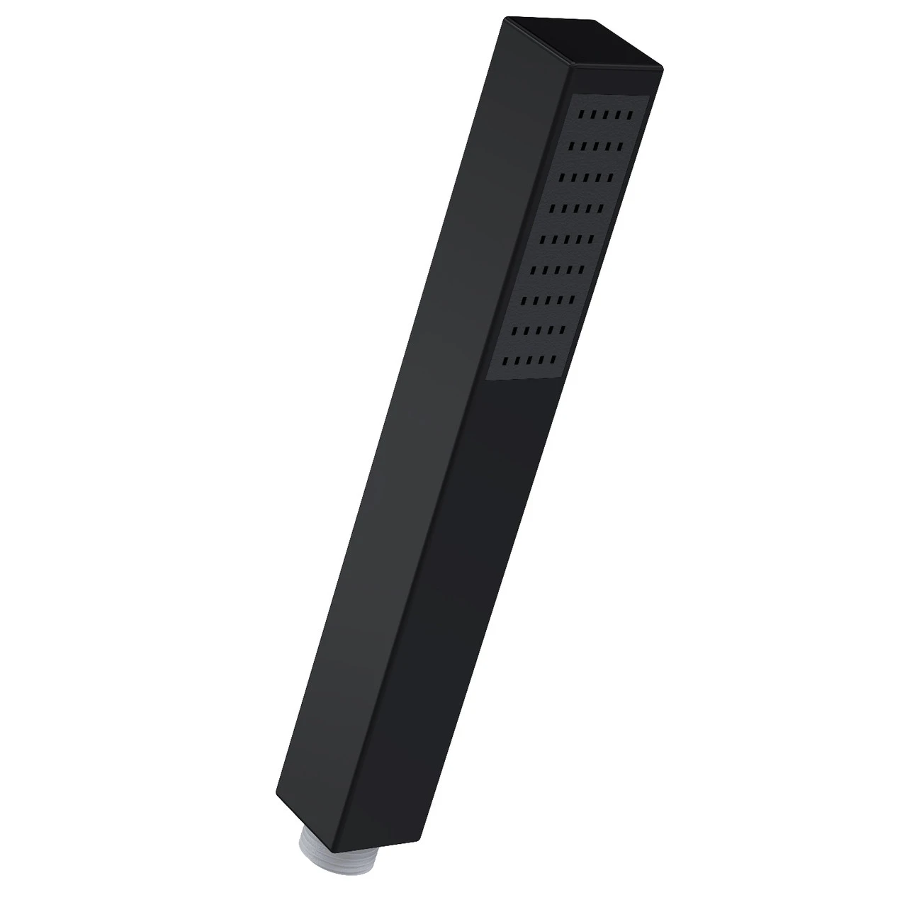 Nuie Matt Black Minimalist Square Shower Handset - HO410