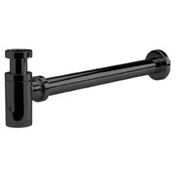 Nuie Minimalist Bottle Trap With 300mm Extension Tube Matt Black - EK402