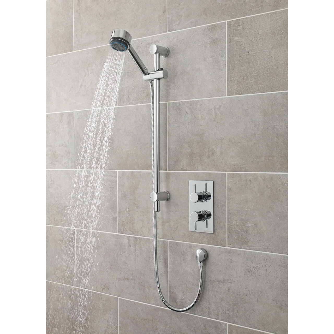 Nuie Slide Rail Kit With Multi Function Shower Handset - A3040 - Image 2