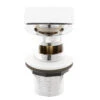 Nuie Square Slotted Push Button Basin Waste - EK307