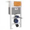 OLI Expert Plus Mechanical Low Height Concealed Cistern With Wall Frame And Top/Front Dual Flush