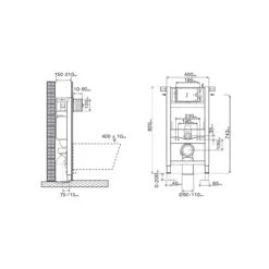 Bathroom Accessories Store -Bathroom Accessories Store oli mechanic expert plus low 820mm 1020mm adjustable height wall hung concealed cistern toilet frame and polished chrome square dual flush push button line side 03427.1660769333
