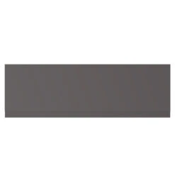 Gloss Grey MDF 1700mm Front Bath Panel