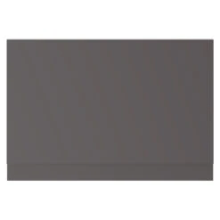 Gloss Grey MDF 800mm End Bath Panel