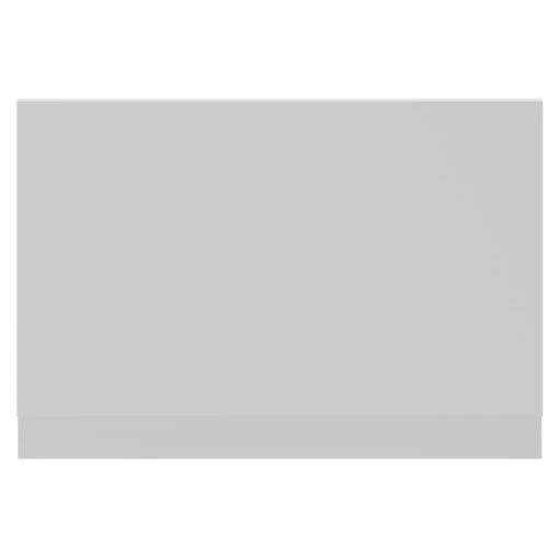 Oslo Gloss Grey Mist MDF 800mm End Bath Panel