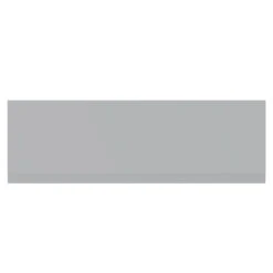 Matt Grey MDF 1700mm Front Bath Panel