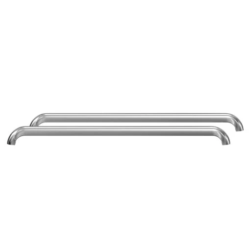 Pair Of Compact Polished Chrome Bath Hand Grips - Image 2
