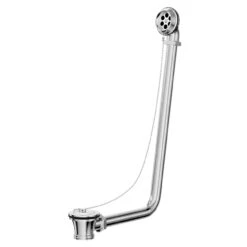 Polished Chrome Traditional Luxury Exposed Retainer Bath Tub Waste